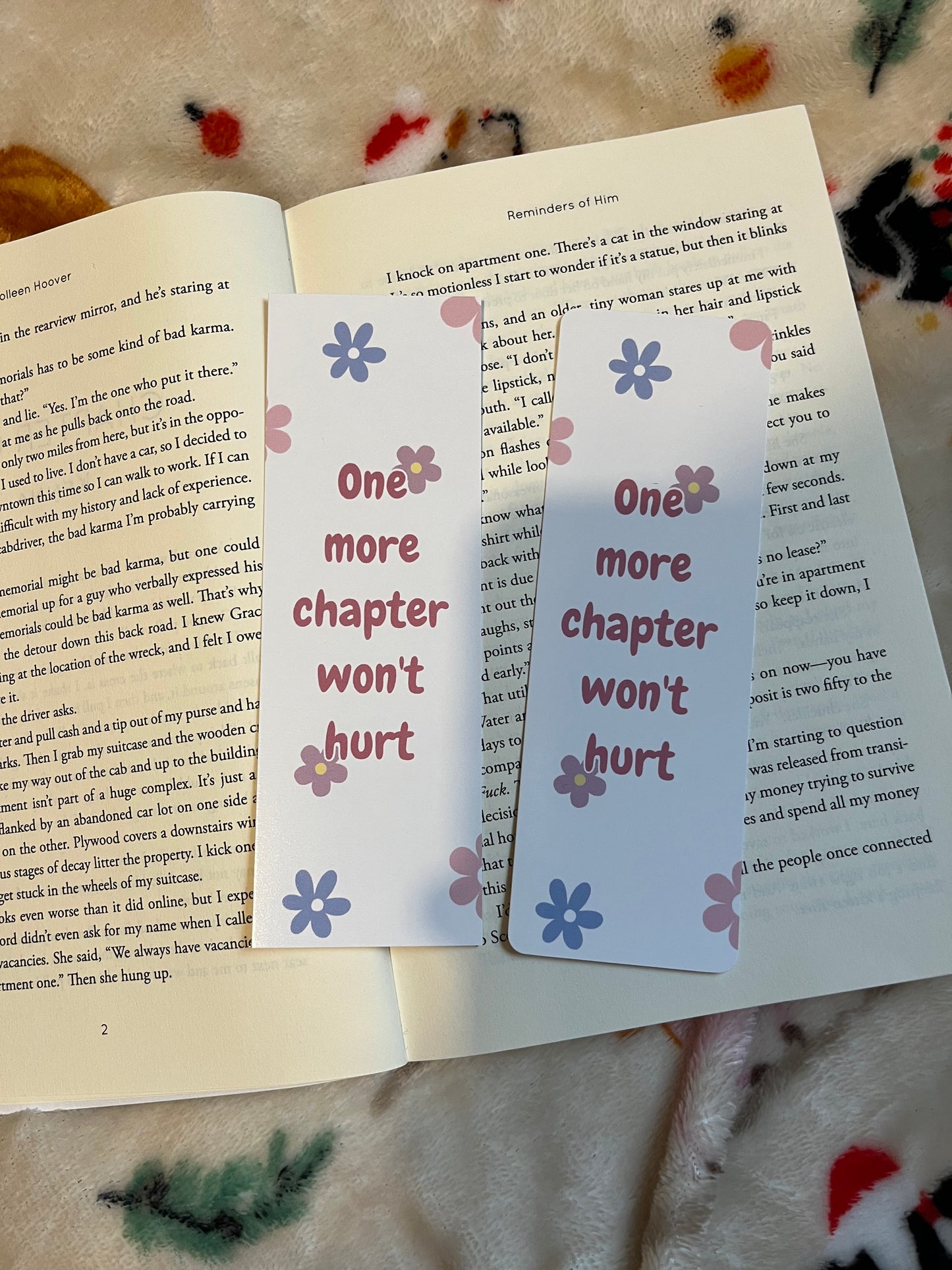One more chapter bookmark