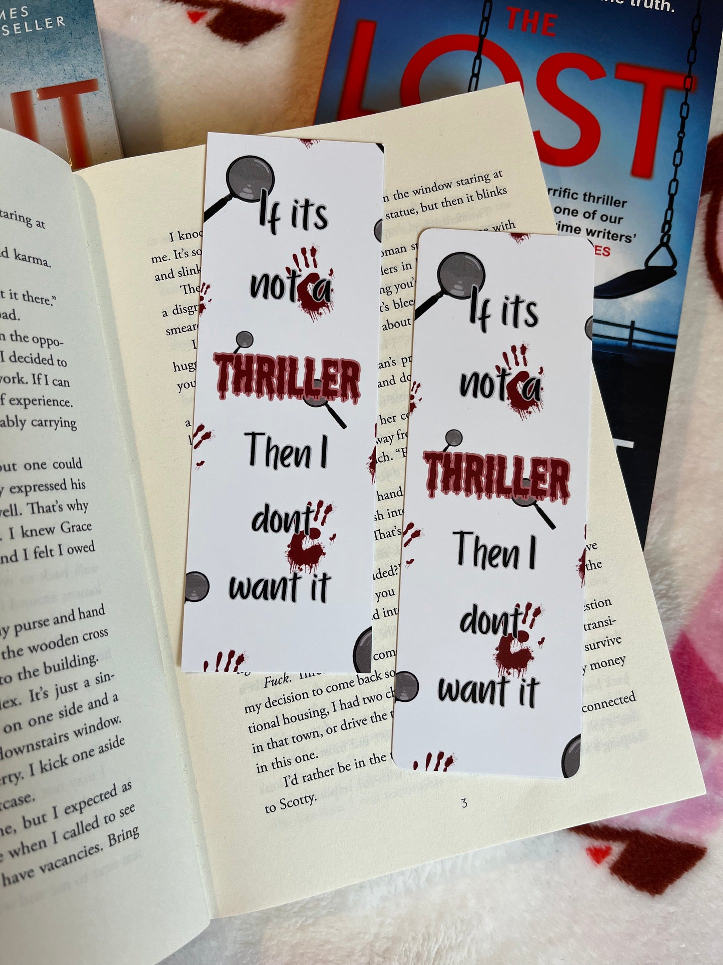 If it’s not a thriller bookmark