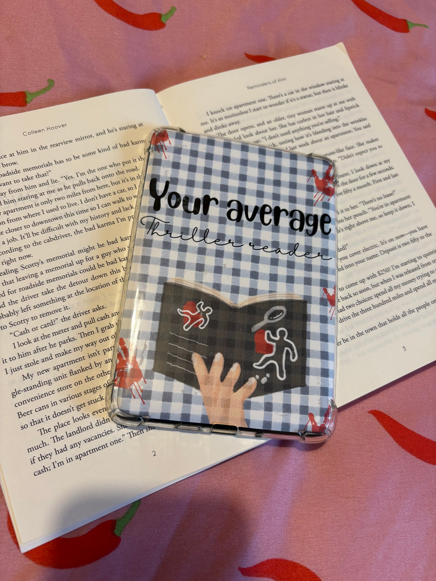 Thriller kindle insert