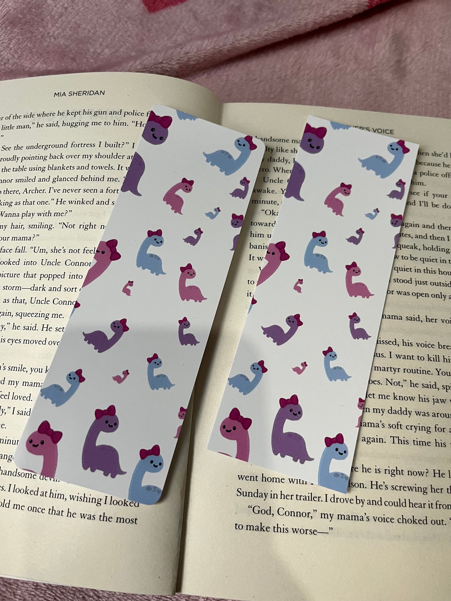Pretty Dinos bookmark