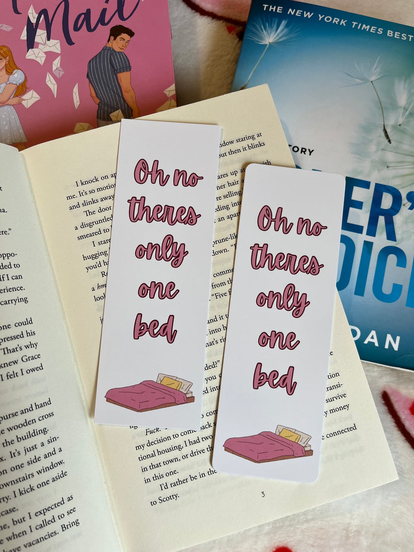 One bed trope bookmark
