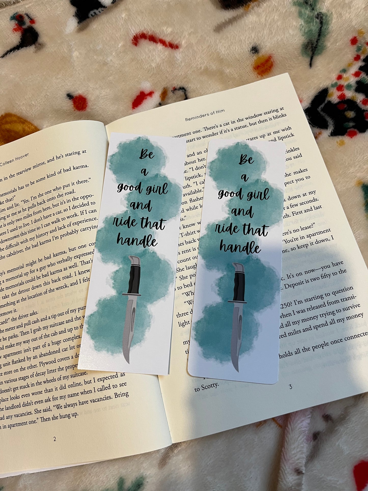 Ride that handle bookmark