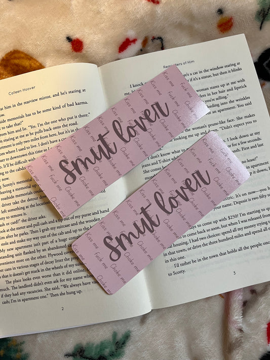 Smut lover bookmark