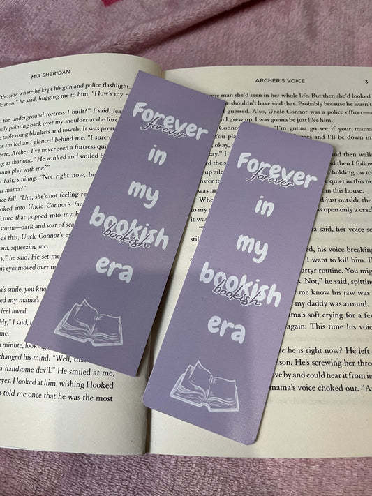 Forever in my bookish era bookmark