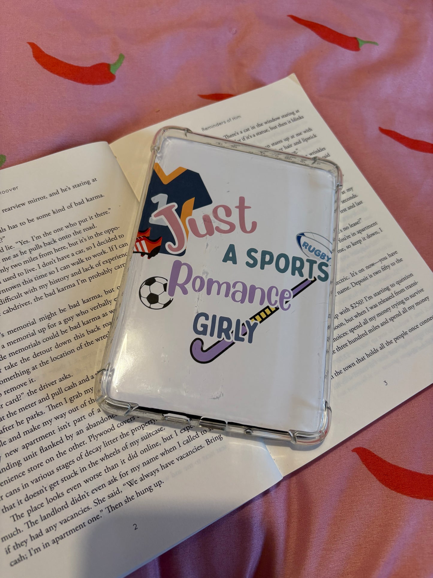 Sports romance kindle insert