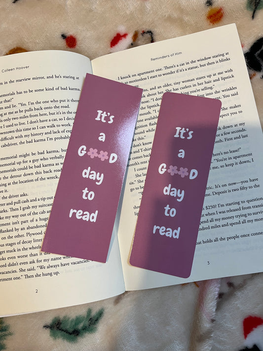 Good day to read Bookmark