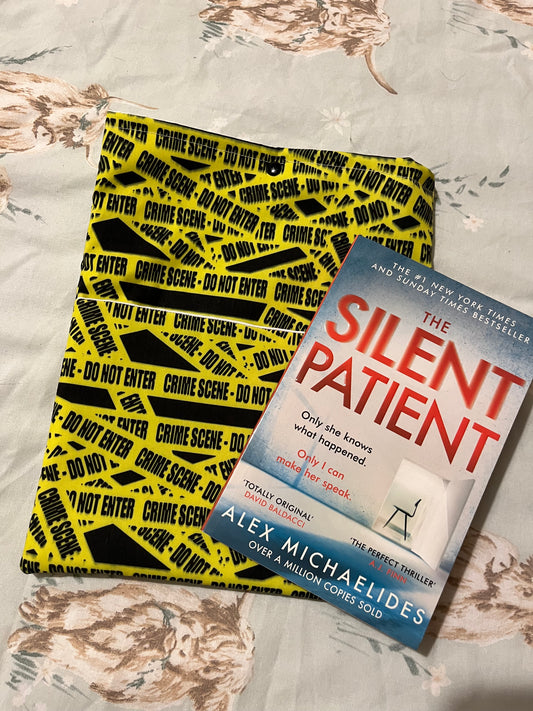 Crime scene book sleeve