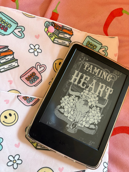 Bookish pink kindle sleeve