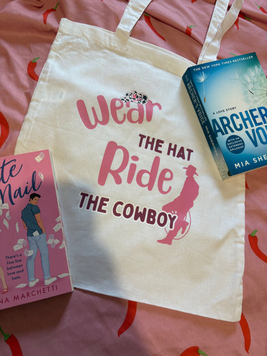 Cowboy tote bag